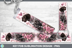 GorgeousDogs 03 Checker Valentine Key Fob design.