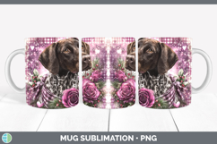 GorgeousDogs 03 Checker Valentine Mug Wrap design.