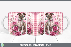 GorgeousDogs 03 Checker Valentine Mug Wrap design.