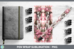 GorgeousDogs 03 Checker Valentine Pen Wrap design.