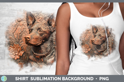 GorgeousDogs 03 Copper Relief Shirt design.