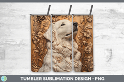 GorgeousDogs 03 Copper Relief Tumbler design.