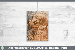 GorgeousDogs 03 Copper Relief Air Freshener design.