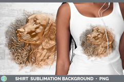 GorgeousDogs 03 Copper Relief Shirt design.