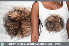 GorgeousDogs 03 Copper Relief Shirt design.