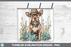 GorgeousDogs 03 Country Western Tumbler design.