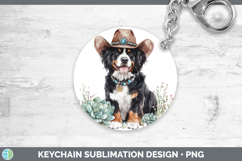 GorgeousDogs 03 Country Western Keychain design.