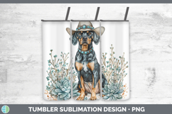 GorgeousDogs 03 Country Western Tumbler design.