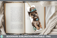 GorgeousDogs 03 Country Western Bookmark design.