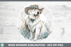 GorgeousDogs 03 Country Western Wind Spinner design.