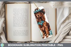 GorgeousDogs 03 Country Western Bookmark design.