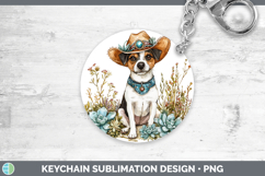 GorgeousDogs 03 Country Western Keychain design.