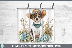 GorgeousDogs 03 Country Western Tumbler design.