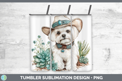 GorgeousDogs 03 Country Western Tumbler design.