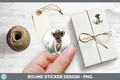 GorgeousDogs 03 Country Western Stickers design.