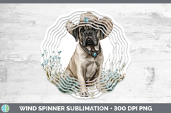 GorgeousDogs 03 Country Western Wind Spinner design.