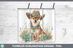 GorgeousDogs 03 Country Western Tumbler design.