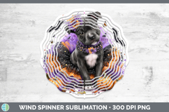 GorgeousDogs 03 Halloween Wind Spinner design.