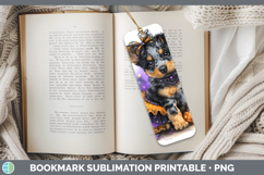 GorgeousDogs 03 Halloween Bookmark design.