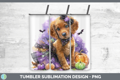 GorgeousDogs 03 Halloween Tumbler design.