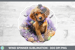 GorgeousDogs 03 Halloween Wind Spinner design.