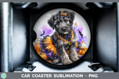 GorgeousDogs 03 Halloween Car Coaster design.
