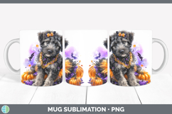 GorgeousDogs 03 Halloween Mug Wrap design.