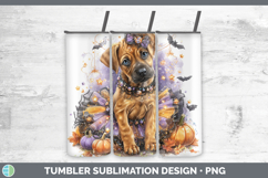 GorgeousDogs 03 Halloween Tumbler design.