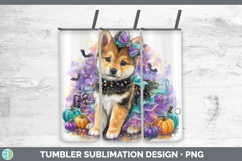 GorgeousDogs 03 Halloween Tumbler design.