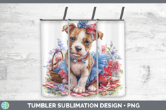 GorgeousDogs 03 Patriotic Tumbler design.