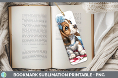 GorgeousDogs 03 Patriotic Bookmark design.
