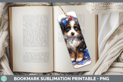 GorgeousDogs 03 Patriotic Bookmark design.
