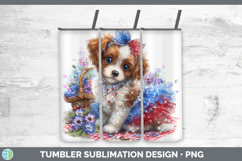 GorgeousDogs 03 Patriotic Tumbler design.