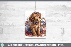 GorgeousDogs 03 Patriotic Air Freshener design.