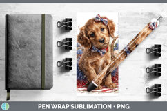 GorgeousDogs 03 Patriotic Pen Wrap design.