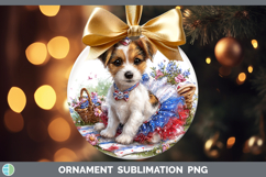 GorgeousDogs 03 Patriotic Ornament design.