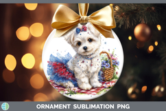 GorgeousDogs 03 Patriotic Ornament design.