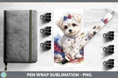 GorgeousDogs 03 Patriotic Pen Wrap design.