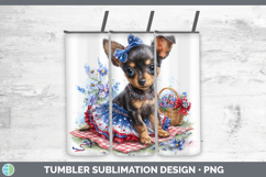 GorgeousDogs 03 Patriotic Tumbler design.