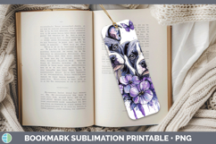GorgeousDogs 03 Purple Drips Bookmark design.