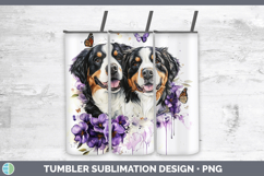 GorgeousDogs 03 Purple Drips Tumbler design.