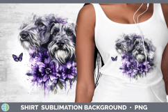 GorgeousDogs 03 Purple Drips Shirt design.