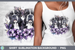 GorgeousDogs 03 Purple Drips Shirt design.