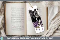 GorgeousDogs 03 Purple Drips Bookmark design.