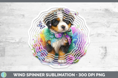 GorgeousDogs 03 Rainbow Summer Wind Spinner design.
