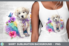 GorgeousDogs 03 Rainbow Summer Shirt design.