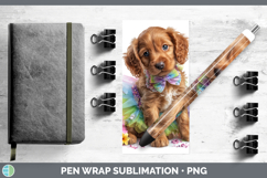 GorgeousDogs 03 Rainbow Summer Pen Wrap design.