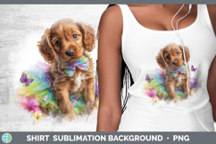 GorgeousDogs 03 Rainbow Summer Shirt design.