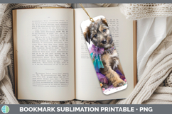 GorgeousDogs 03 Rainbow Summer Bookmark design.