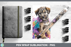 GorgeousDogs 03 Rainbow Summer Pen Wrap design.